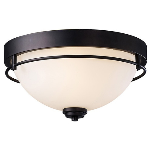 Somerset Three Light Flush Mount in Oil Rubbed Bronze (387|IFM421A15ORB)