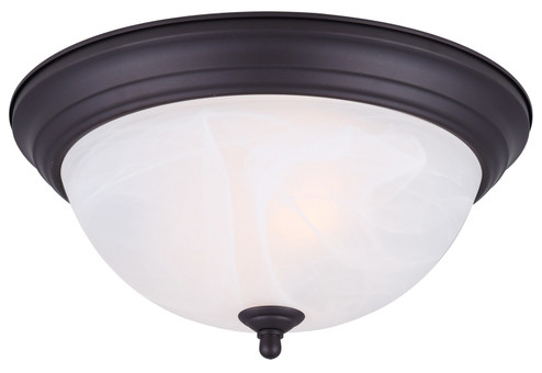 Ifm411 Orb Two Light Flush Mount in Oil Rubbed Bronze (387|IFM41113)