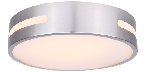 Niven LED Flush Mount in Brushed Nickel (387|CL-19-13-BN)