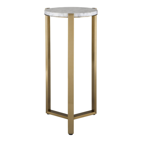 Pietra Drink Table in Antique Brass (52|24254)