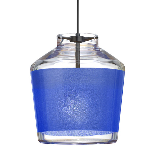 Besa Pica 6 Pendant Pendant in Black (74|XP-PIC6BL-LED-BK)