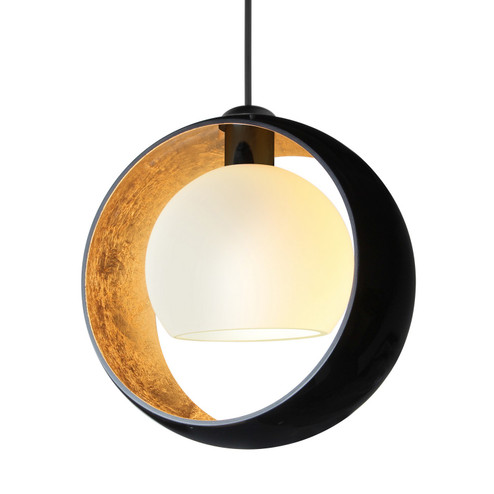 Besa Pogo Pendant Pendant in Black (74|XP-4293GF-LED-BK)