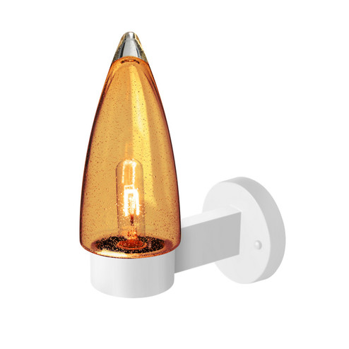 Besa Sulu Outdoor Sconce Wall Sconce in White (74|SULUAM-WALL-EDIL-WH)