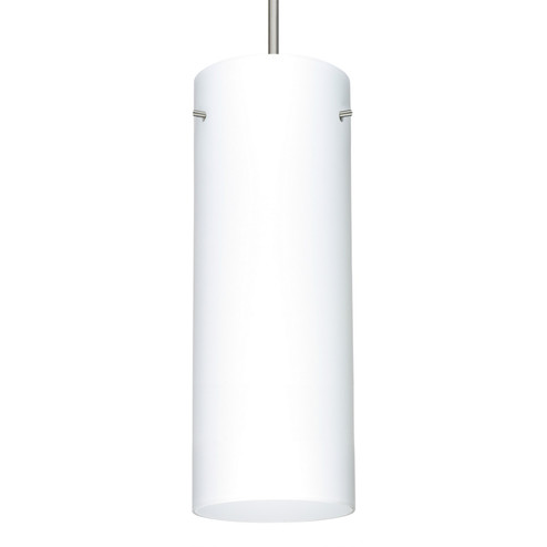 Besa Stilo 18 Pendant Pendant in Satin Nickel (74|J-412807-LED-SN)