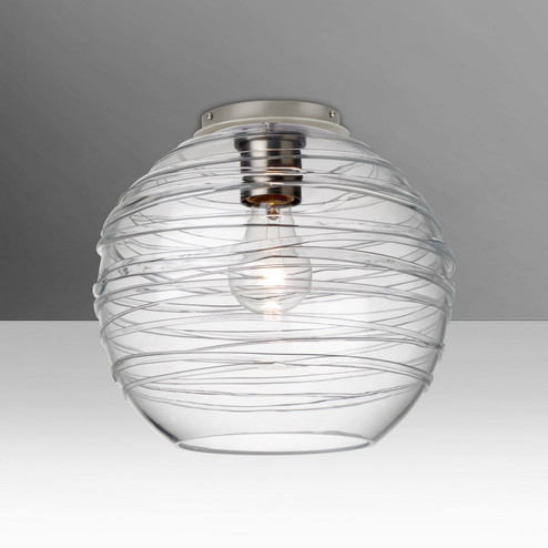 Besa Wave 10 Ceiling Ceiling Mount in Satin Nickel (74|462761C-EDIL-SN)