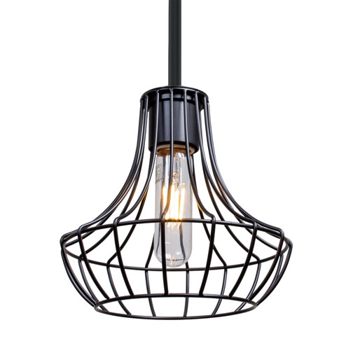 Besa Spezza 7 Pendant LED Pendant in Black (74|1TT-SPEZ07-EDIL-BK)