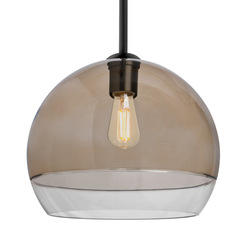 Besa Ally 12 Stem Pendant LED Pendant in Black (74|1TT-ALLY12SM-EDIL-BK)