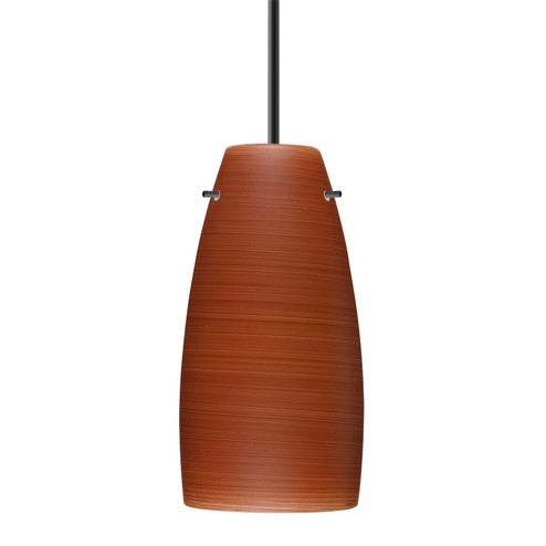 Besa Tao 10 Pendant One Light Pendant in Black (74|1JT-1512CH-BK)