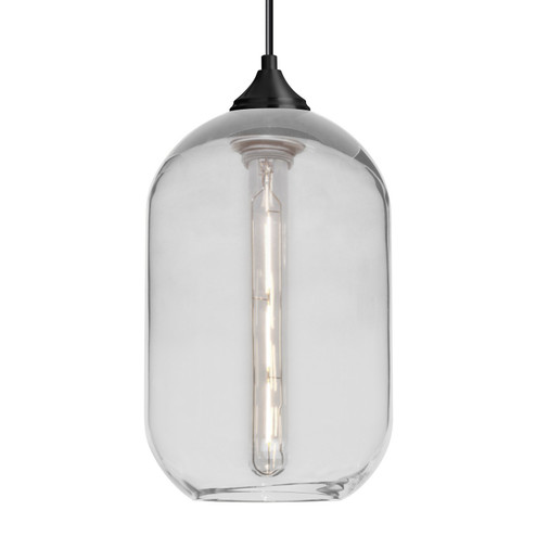 Besa Omega 12 Pendant LED Pendant in Black (74|1JC-OMEGA12CL-EDIL-BK)