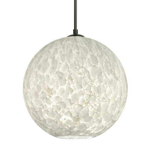 Besa Coco 12 Pendant One Light Pendant in Black (74|1JC-COCO1219-BK)