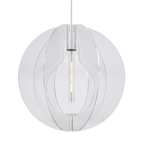 Besa Benito Pendant LED Pendant in Satin Nickel (74|1JC-BENITOGL-EDIL-SN)
