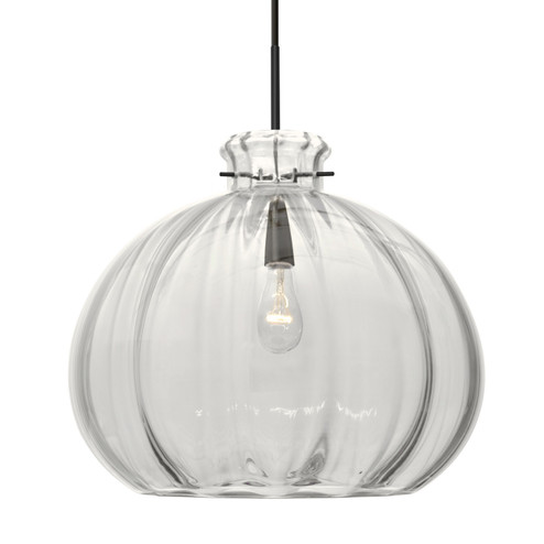 Besa Pinta 12 Pendant One Light Pendant in Black (74|1JC-464588-BK)