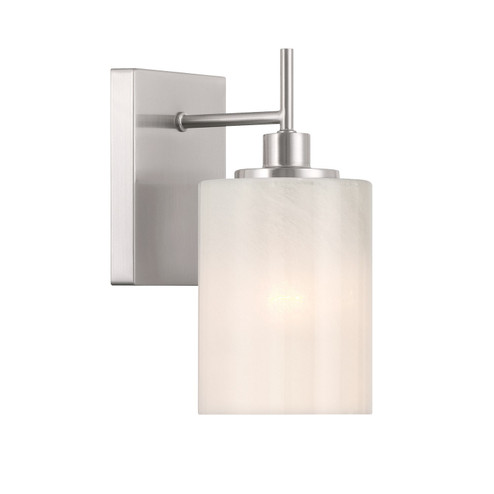 One Light Wall Sconce in Brushed Nickel (446|M90116BN)