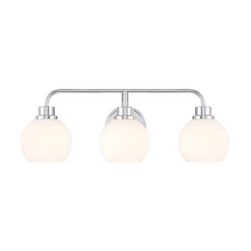 Three Light Bathroom Vanity in Chrome (446|M80081CH)
