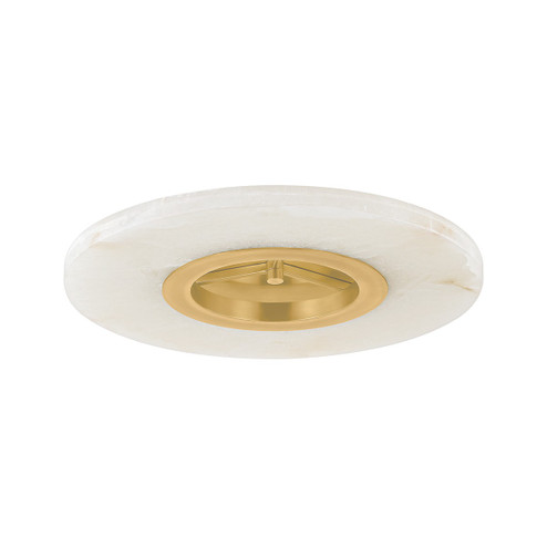 Alto LED Semi Flush Mount in Aged Brass (70|8024-AGB)