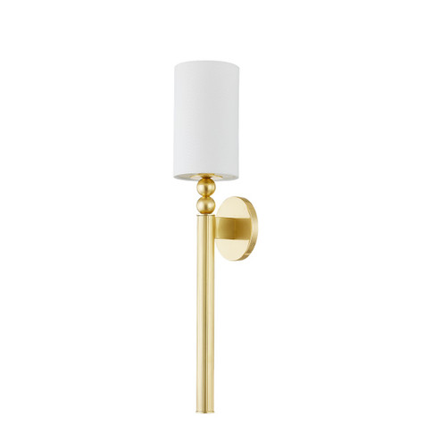 Lakeport One Light Wall Sconce in Aged Brass (70|3824-AGB)