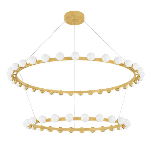 Linus LED Chandelier in Vintage Brass (68|484-61-VB)