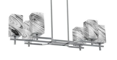 Corbin Six Light Island Pendant in Graphite (200|2326-GP-549)