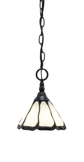 Chain One Light Mini Pendant in Matte Black (200|11-MB-9125)