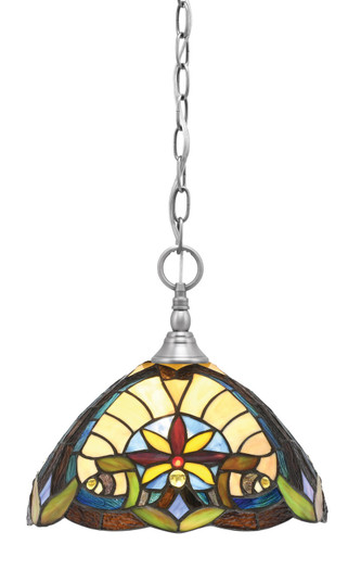Chain One Light Mini Pendant in Brushed Nickel (200|11-BN-9369)