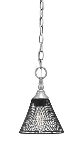 Chain One Light Mini Pendant in Brushed Nickel (200|11-BN-805-MB)