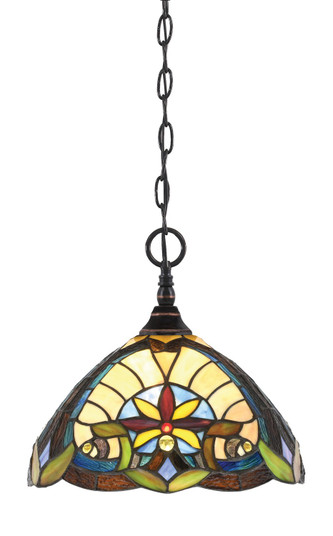 Chain One Light Mini Pendant in Black Copper (200|11-BC-9369)