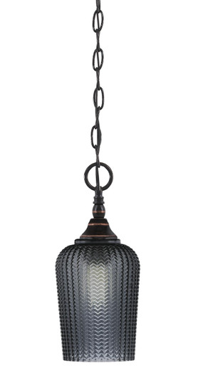 Chain One Light Mini Pendant in Black Copper (200|11-BC-4252)