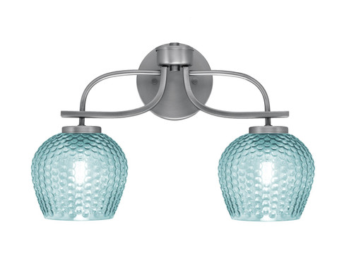 Cavella Two Light Bath Bar in Graphite (200|3912-GP-4605)