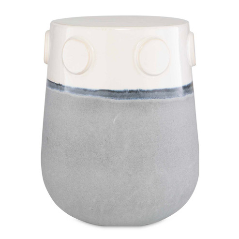 Mulvane Garden Stool in Off-white (52|50004)