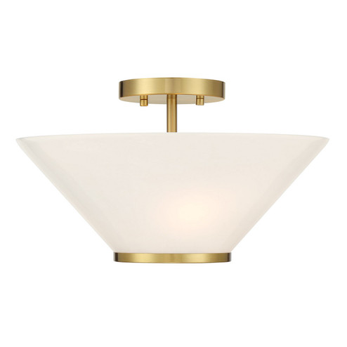 Blair Three Light Convertible Semi-Flush /Pendant in Warm Brass (51|6-4012-3-322)