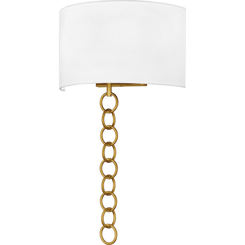 Quoizel Wood Two Light Wall Sconce in Brushed Gold (10|QW6798BRG)