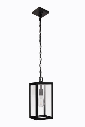 Harris One Light Outdoor Pendant in Textured Black (46|ZA7111-TB)