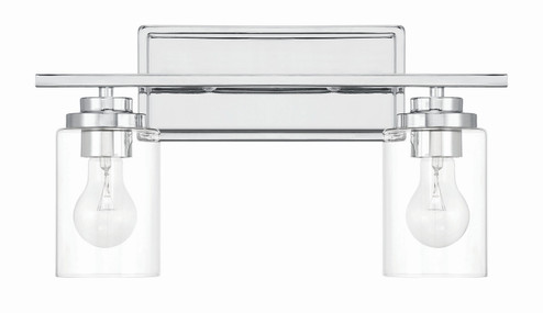 Clark Two Light Vanity in Chrome (46|20417CH2)