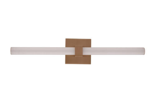 Linear LED Vanity in Satin Brass (46|20324SB-LED)