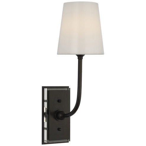 Hulton LED Wall Sconce in Bronze (268|TOB 2189BZ-WG-CL)