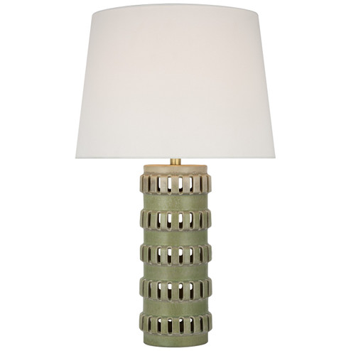 Mullin LED Table Lamp in Dusted Mint (268|CHA 8630DSM-L)