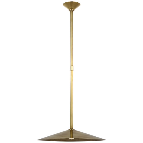 Ponce LED Pendant in Hand-Rubbed Antique Brass (268|AL 5031HAB-HAB)