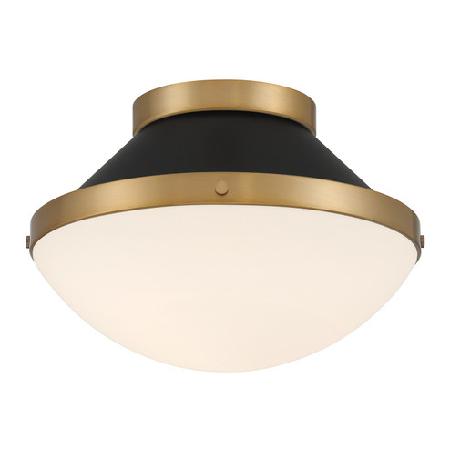 Xander One Light Flush Mount in Vibrant Gold (60|XAN-8001-VG-MK)