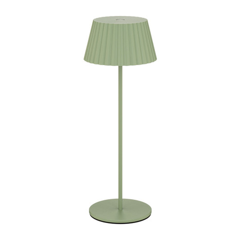 Pleat LED Table Lamp in Green (34|TL-W251115-CS-GR)
