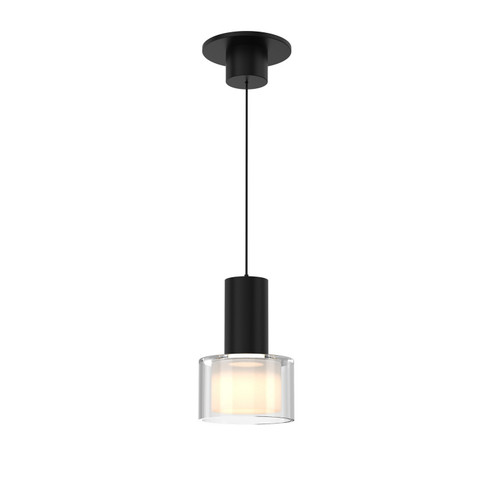 Twist-N-Lite LED Pendant in Black (34|PD-250905-CS-BK)