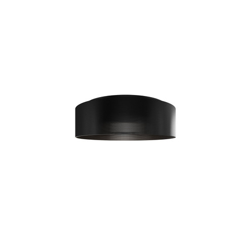 Grille LED Flush Mount in Black (34|FM-57512-40-BK)