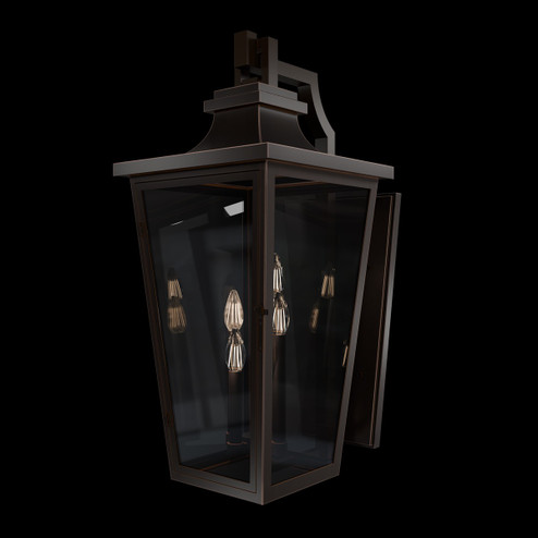 Dannemore Four Light Outdoor Wall Mount in Oil Rubbed Bronze (53|SW37531-719)