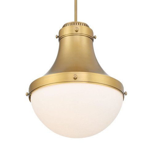 Purelight One Light Pendant in Legacy Brass (7|3934-732)