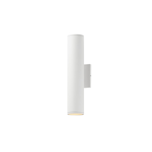 Caldera LED Outdoor Wall Sconce in White (16|86223WT)