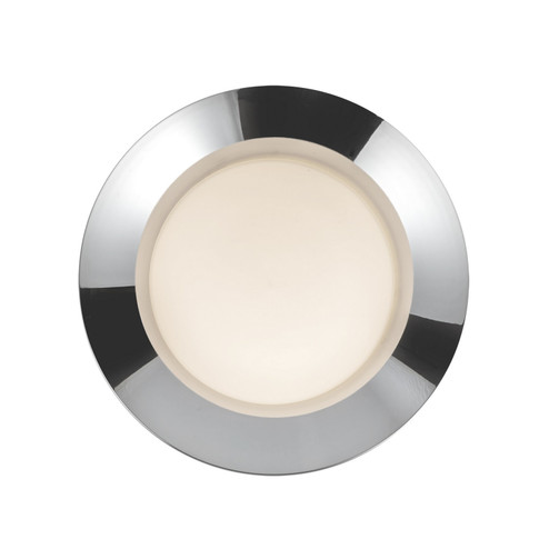 Cleo LED Wall Sconce in Chrome/Opal Glass (347|WS77909-CH/OP) Cleo LED Wall Sconce in Chrome/Opal Glass (347|WS77909-CH/OP)