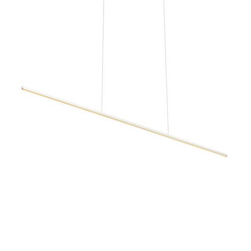 Vega Minor LED Linear Pendant in White (347|LP18260-WH-UNV)