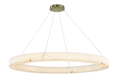 LumenAria LED Pendant in Brushed Brass (102|FAL-8227-BRSS)