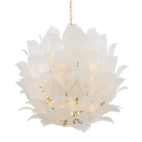 Orchid 24 Light Pendant in Legacy Brass (29|N2219-732)