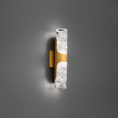 Royce LED Wall Sconce in Aged Brass (281|WS-96516-AB)
