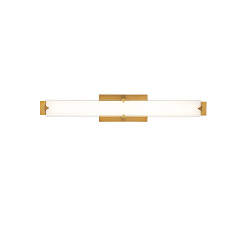 Carlisle LED Wall Sconce in Aged Brass (281|WS-7527-40-AB)